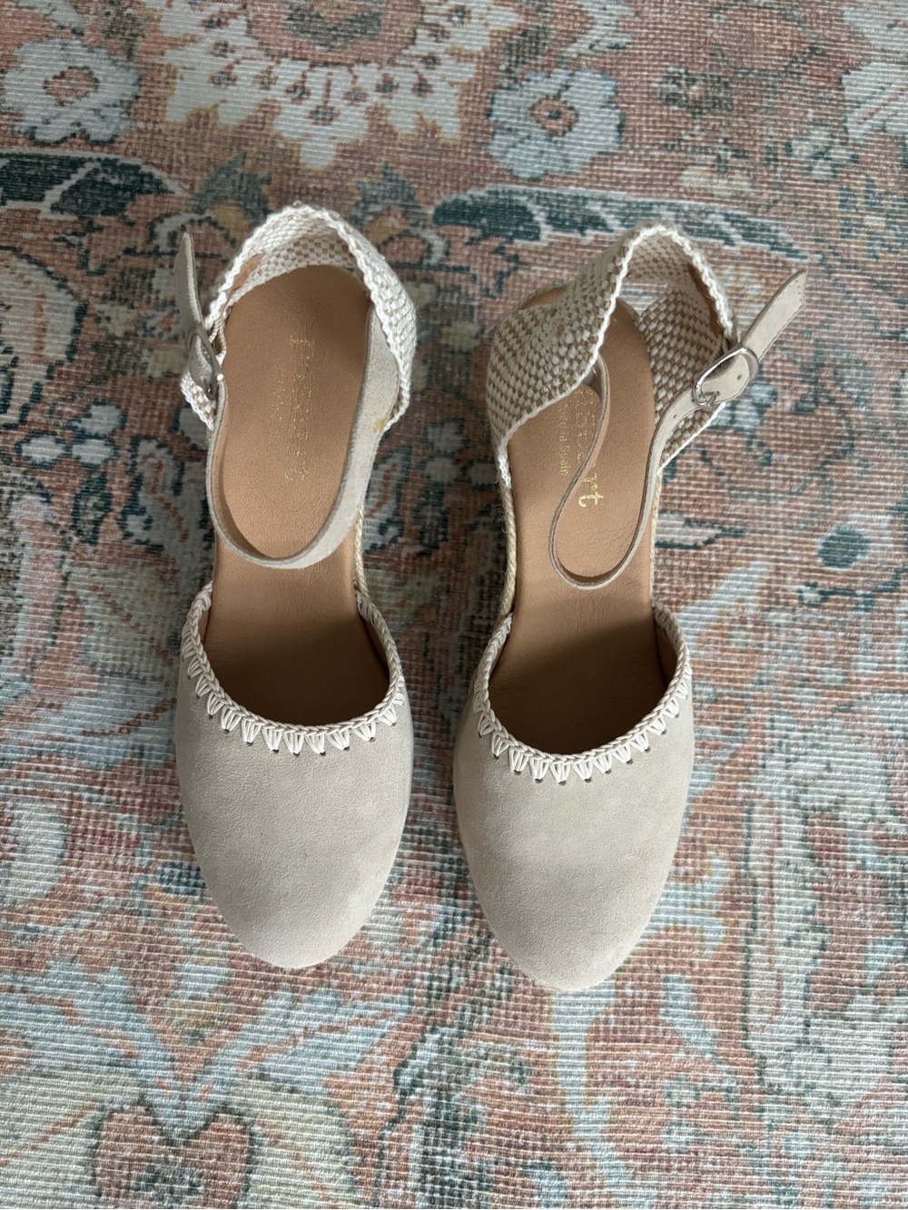 🌿🦋 Espadrilles Wedge Heel Shoe • NWOT